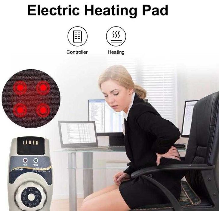 Масажен Матрак Загряващ Турманий Нефрит 3D Нано-Керамика 360° Артрит