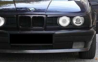 Вежди фарове БМВ Е34 Лайсни Фар Вежда Нови Пластмаса BMW E34 Бленди 5