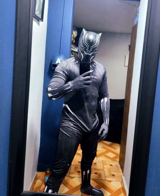 Costume Cosplay Black Panther pentru Halloween, evenimente, petreceri