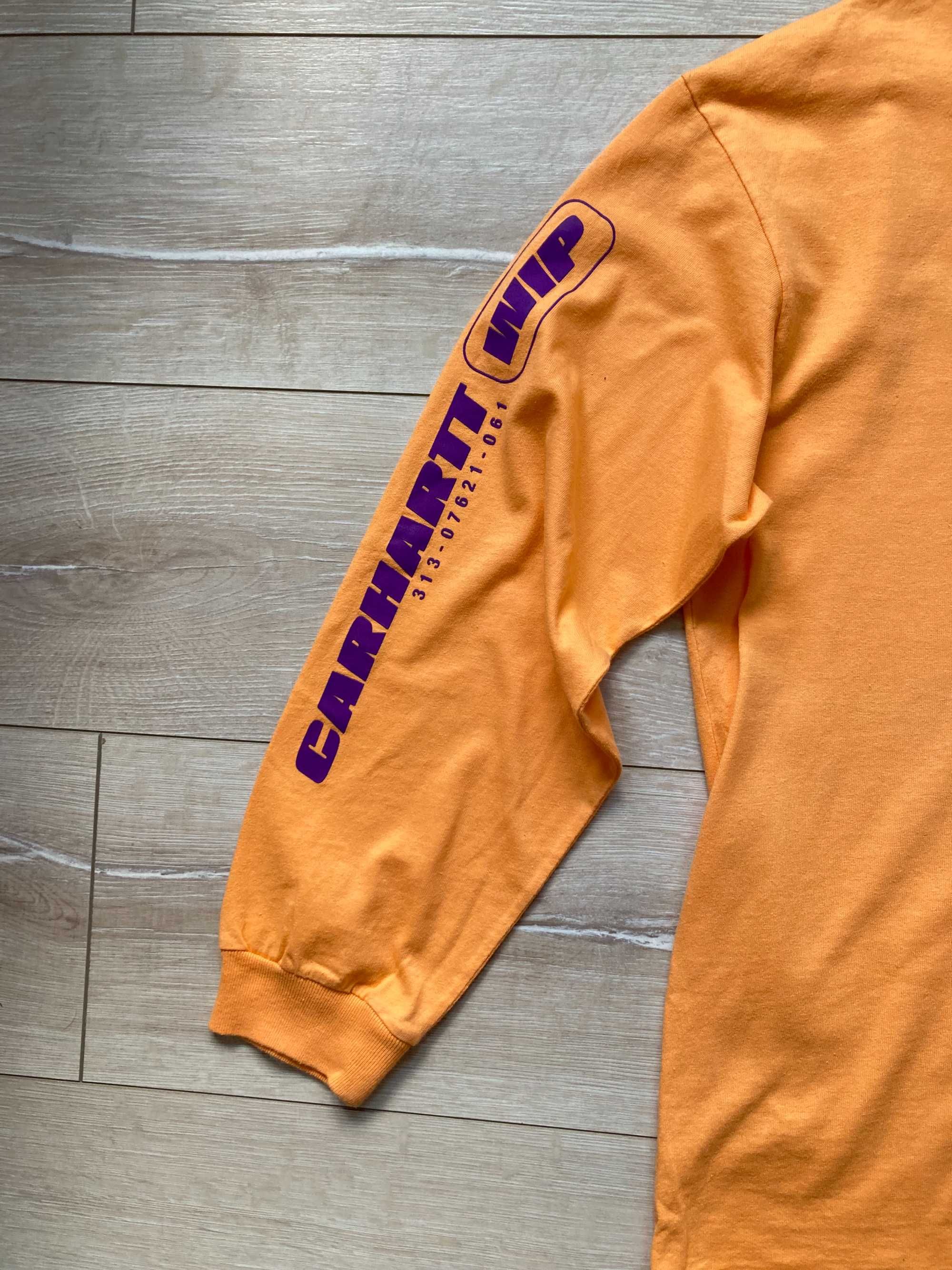 CARHARTT WIP INTER shirt мъжка оранжева блуза фланела размер S