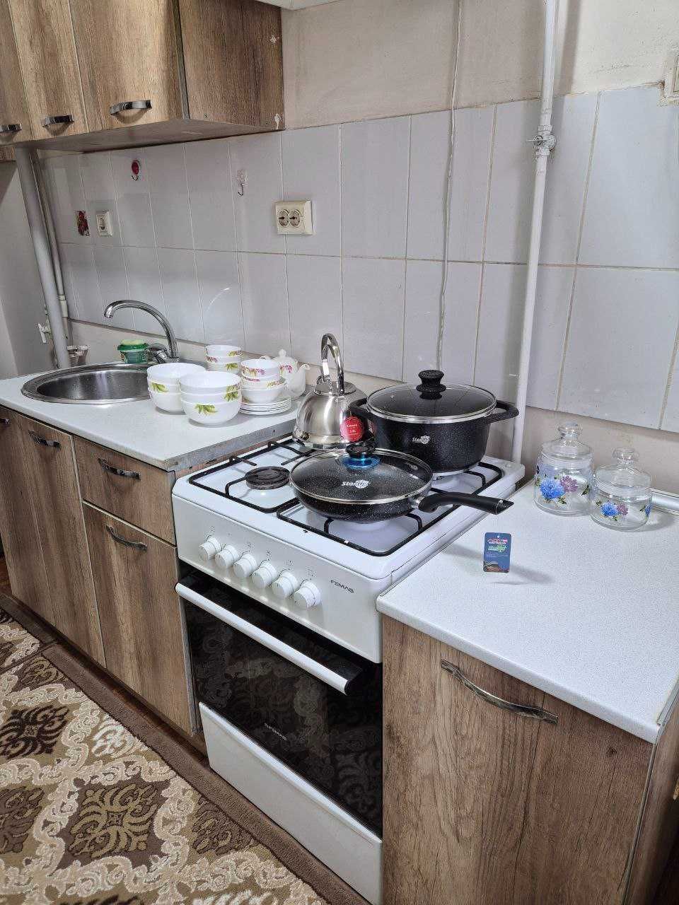 R17 Сдается квартира 2/5/7 на Сергели ор-р 4-Бекат!