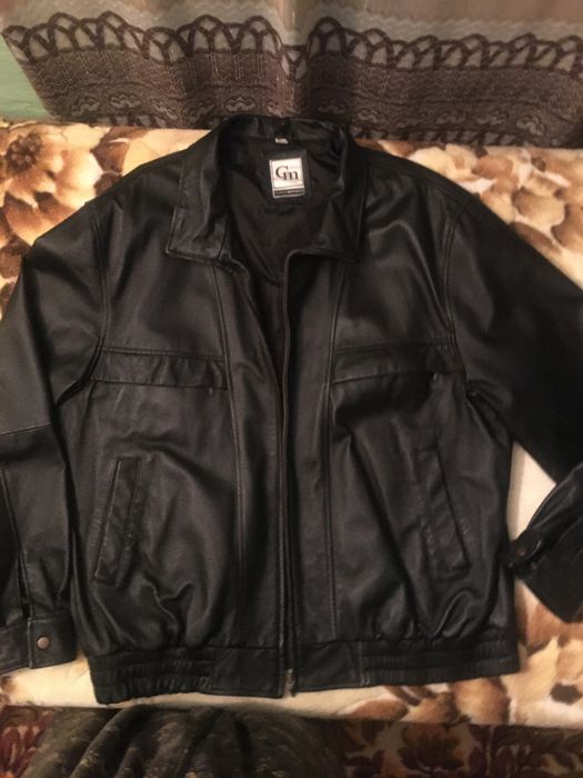 Куртка мужская из натуральной кожи