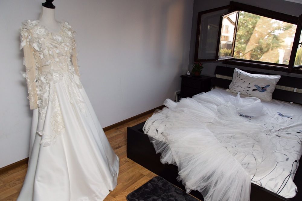 Rochie de mireasă unică vintage