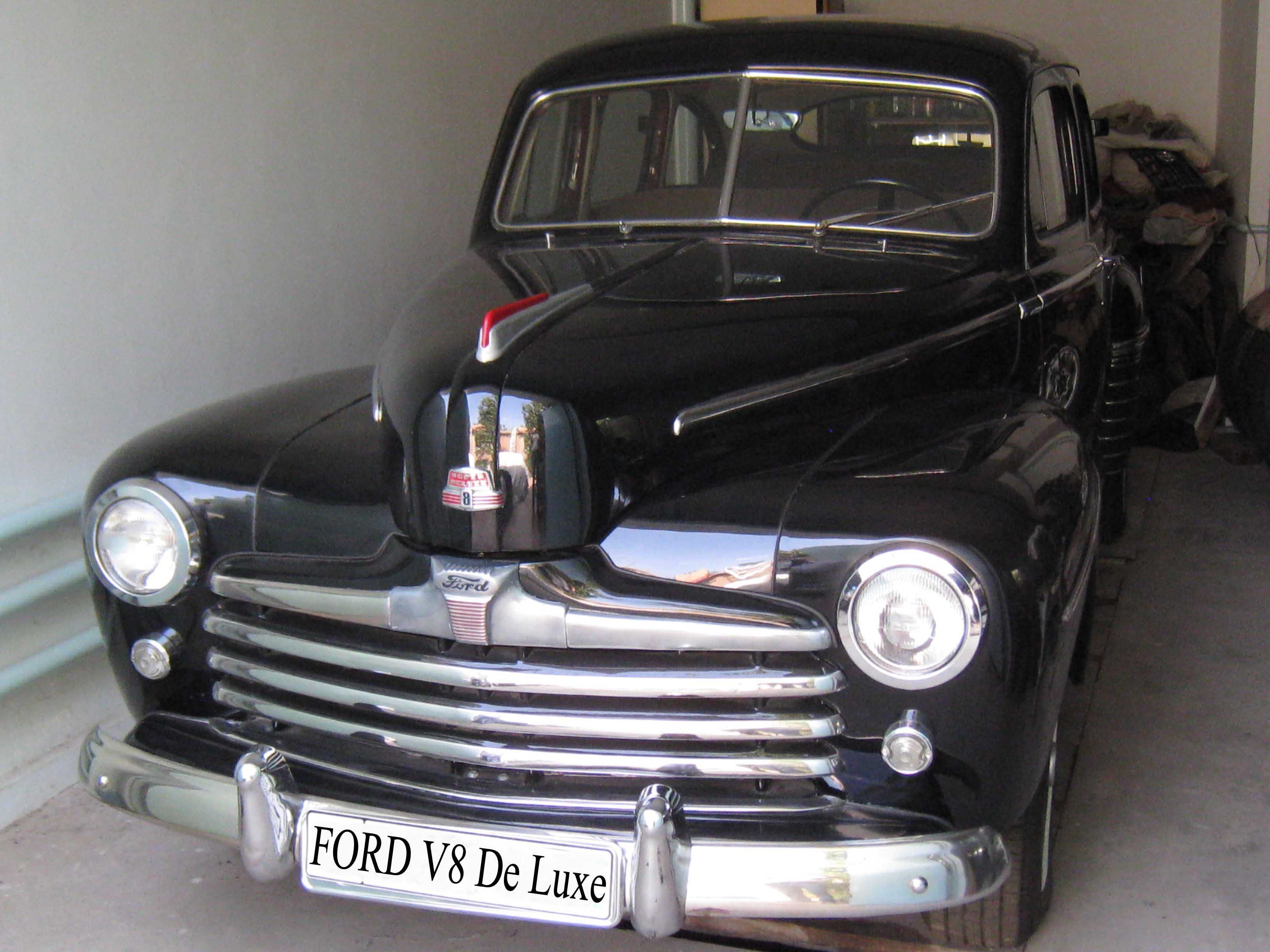 Ретро 1946 год выпуска Ford v8 Super DeLuxe единственный в Узбекистане