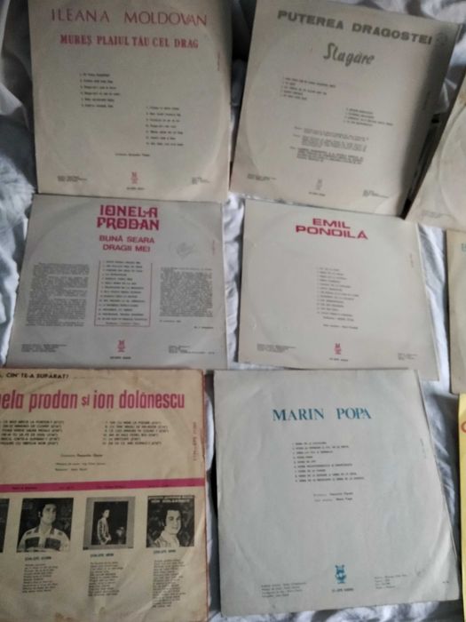 Discuri vinil placi pickup LP uri