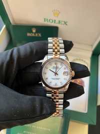 Lady Rolex Datejust Two-Tone Rosegold 31 mm