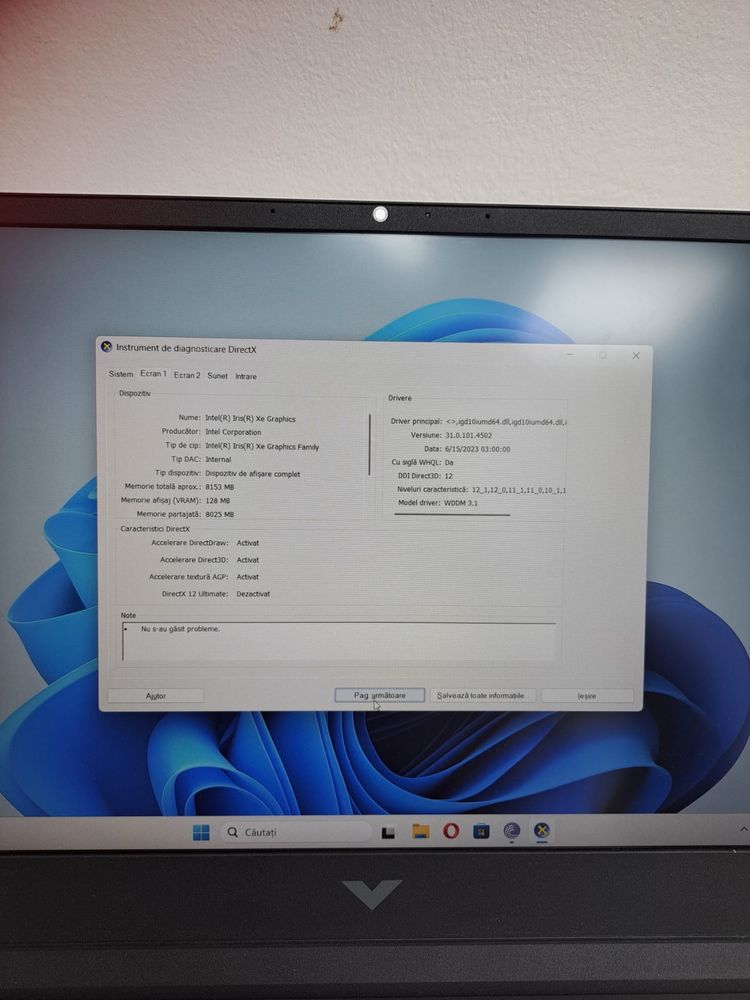 Hp victus 15 i5-12500h