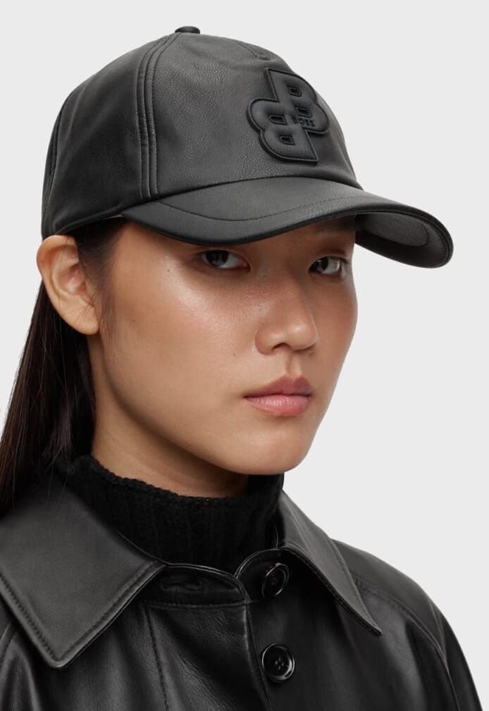 Hugo Boss оригинална кожена шапка