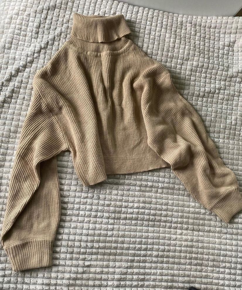 Скъсен пуловер H&M - размер S