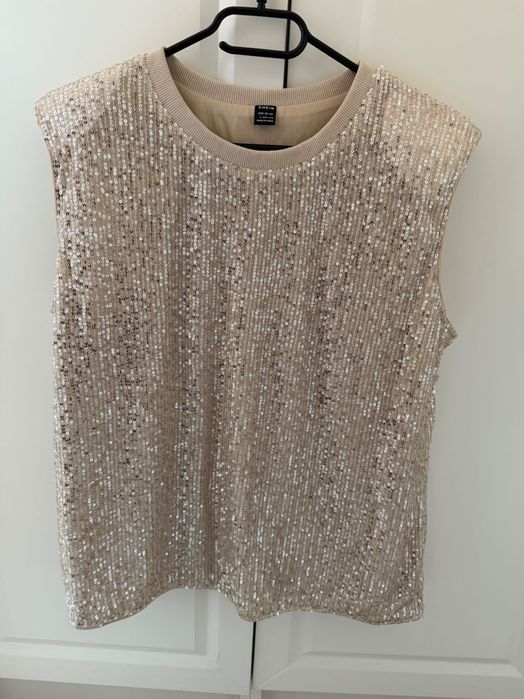 Дамска блуза с къс ръкав