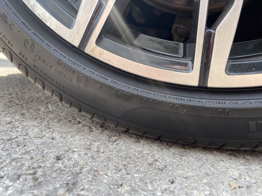 Pirelli p7 245/40/19 и 275/35/19 спорт пакет rft летни