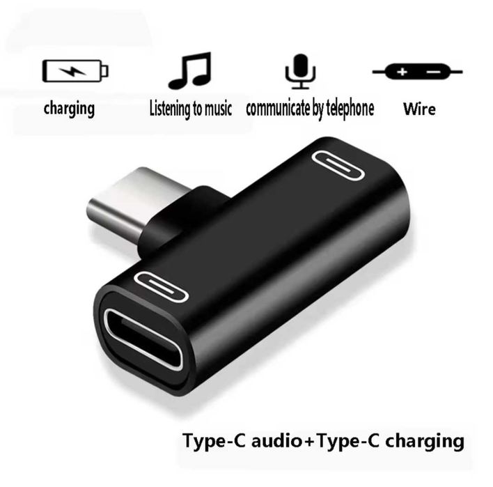 Adaptor splitter type C, 2x usb C
