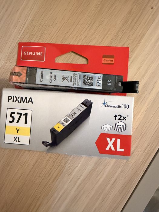 Cartuse Canon 571 black si yellow