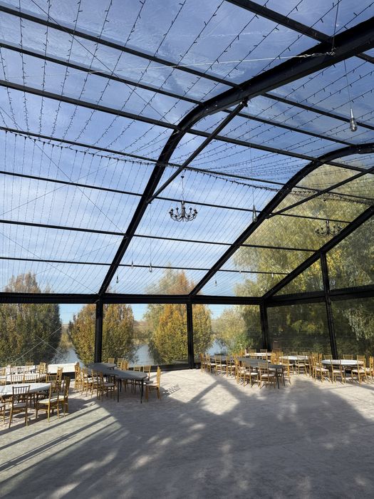 Inchiriez cort nunti mobil varianta PREMIUM  full negru acoperis curb