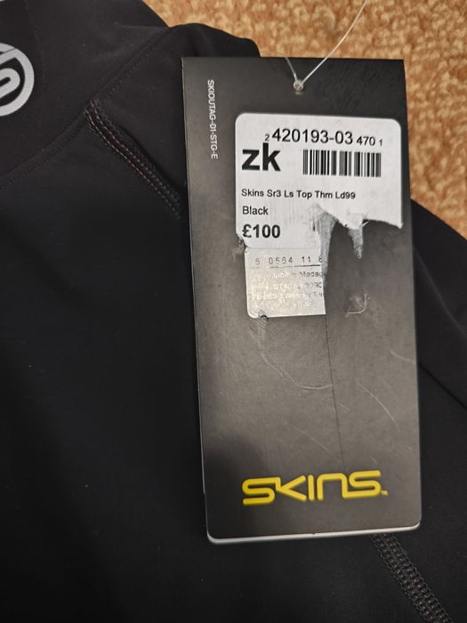 Bluza termica compresie Skins S/M 42 PRET FIX