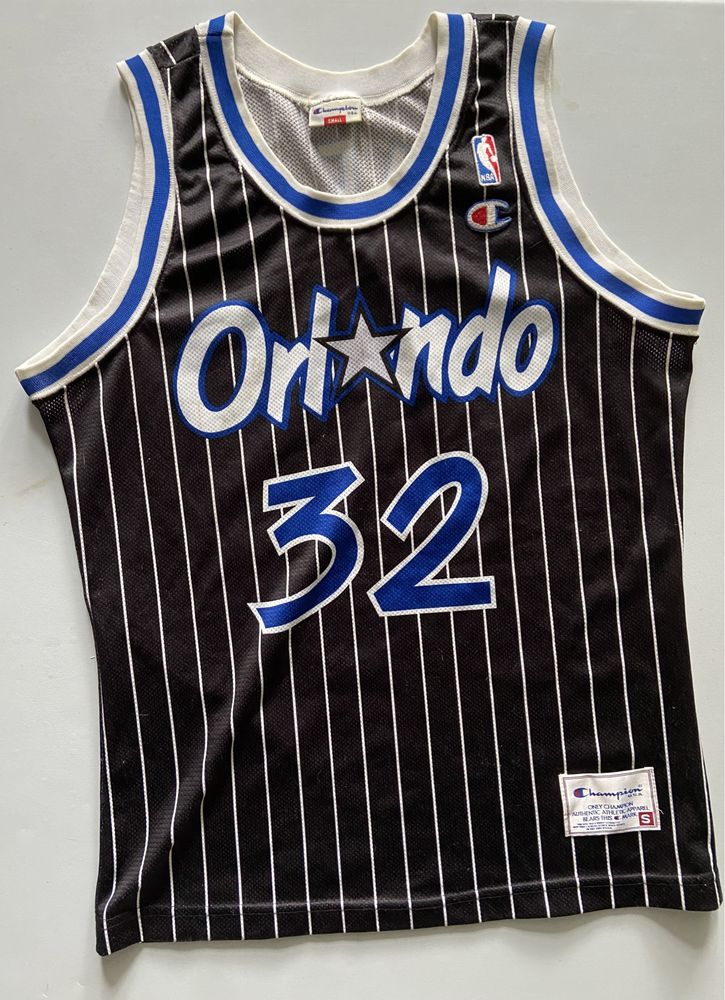 NBA maiou jersey shaquille o’neal Champion vintage