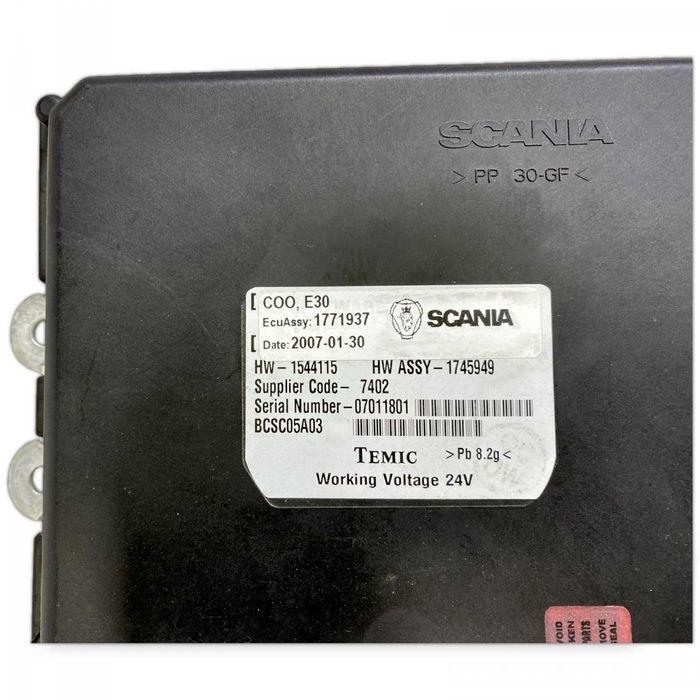 SCANIA P,G,R,T-series 1781256 -Piese de schimb Scania.