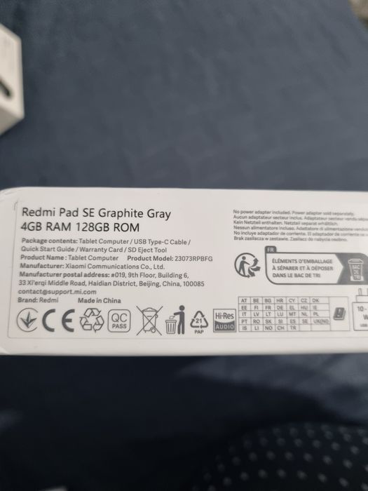 Tableta Redmi Pad SE 11" 128gb noua