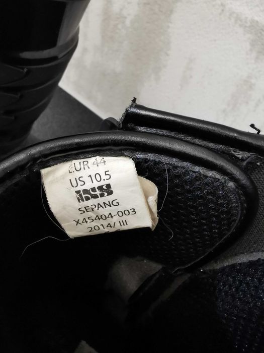 Cizme moto piele marca IXS Sepang mărime 44