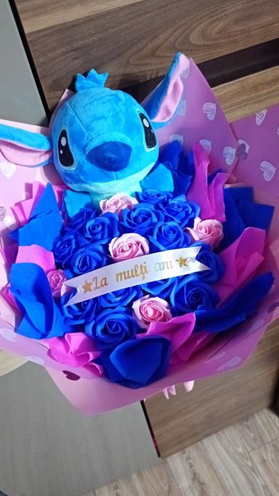 Trandafiri din Săpun si satin