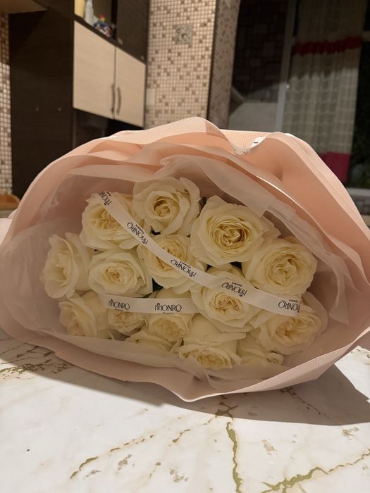 цветы свежие 15 штук