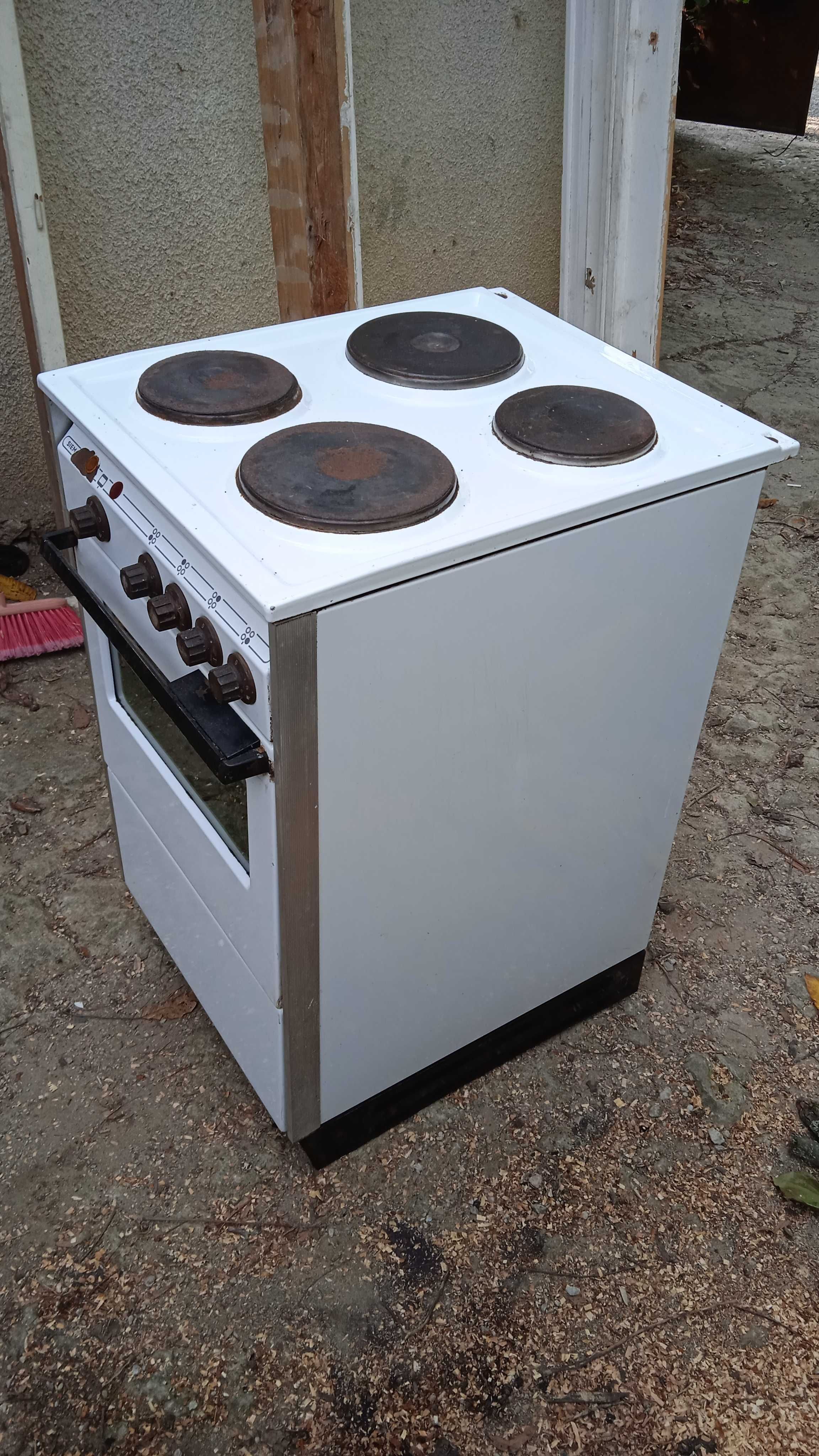 Електрическа емайлирана готварска печка Siemens