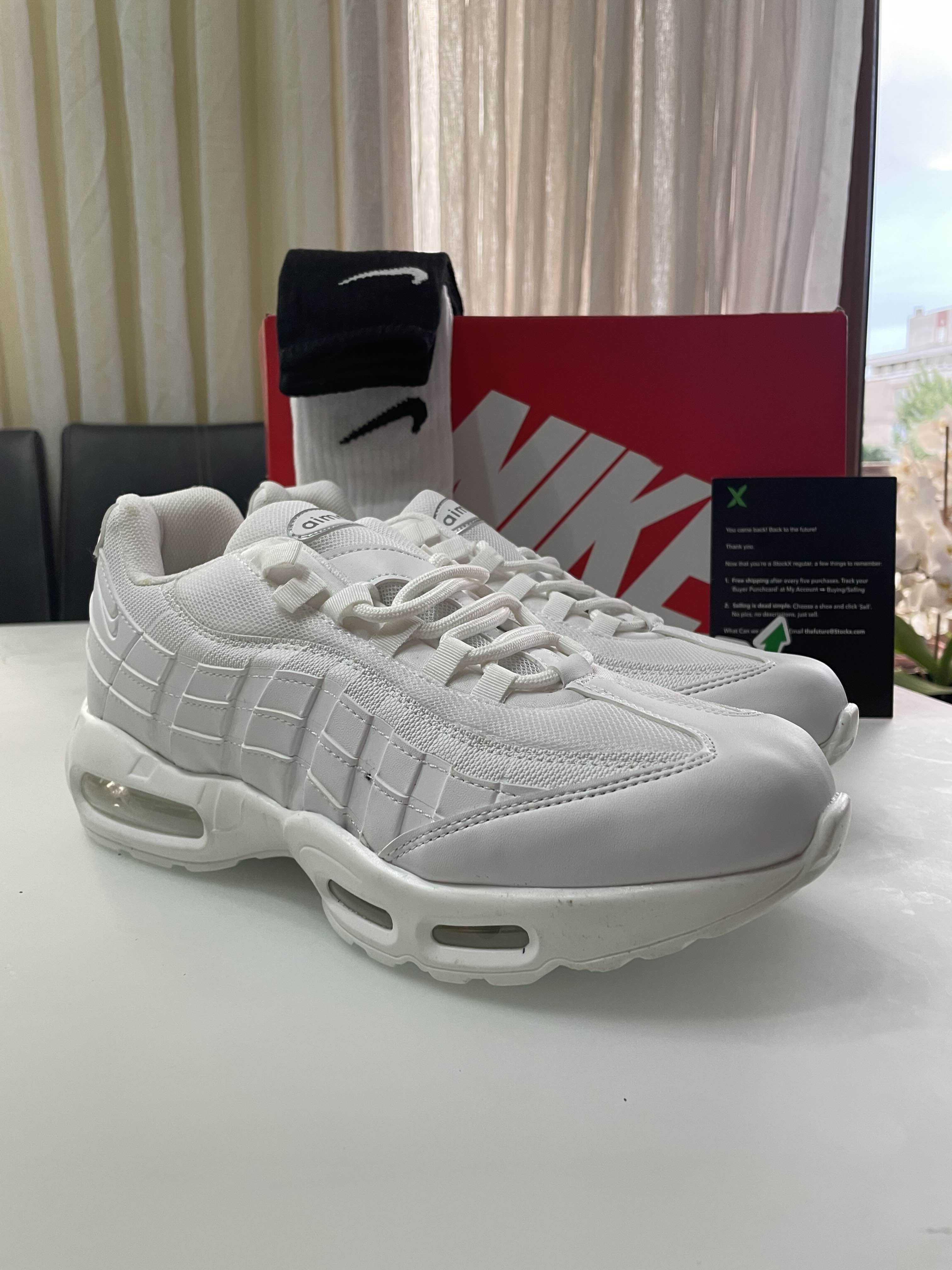 Найк Nike Air Max 95 Triple White (от/до 40-45 номер)