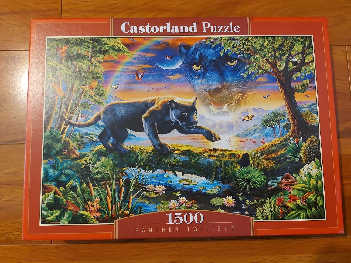 Puzzle 1500 piese - Pantera neagra