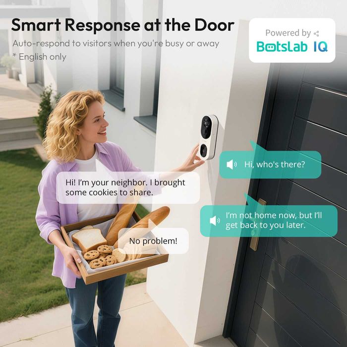 Botslab R810 SE умен звънeц / video doorbell - WiFi