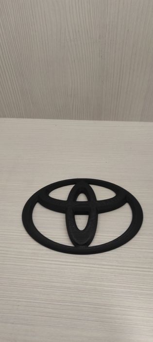 Эмблема Toyota любой размер на заказ , печать на 3д принтере
