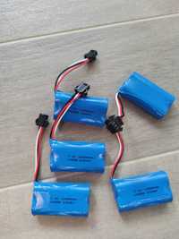 Baterie/Acumulator 3.7V 7.4V 1200mAh 14500 SM-3P SM3P RC Car RC Toy