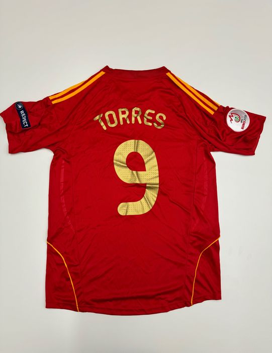 Футболна тениска Испания 2008 - Торес 9