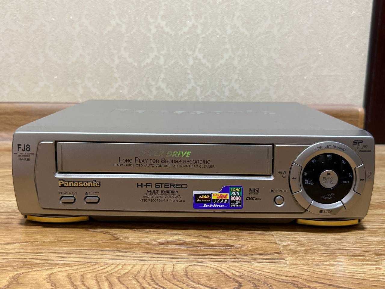 Видеомагнитофон Panasonic FJ8AM  6-Head Hi-Fi Stereo