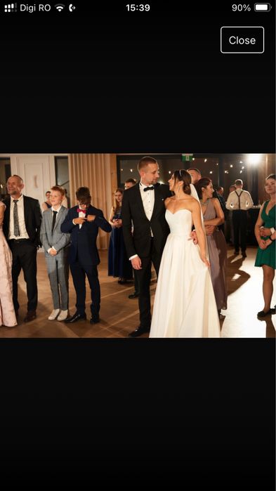 Rochie de mireasa minimalista xs-s