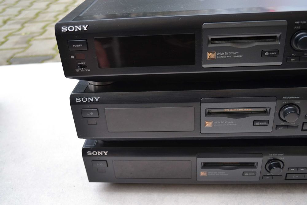 Minidisk  player  Sony   mds je510 / je320  defecte