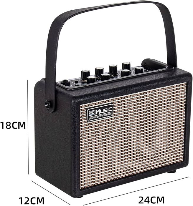 Усилвател за китара Coolmusic 15G  Bluetooth китарен усилвател