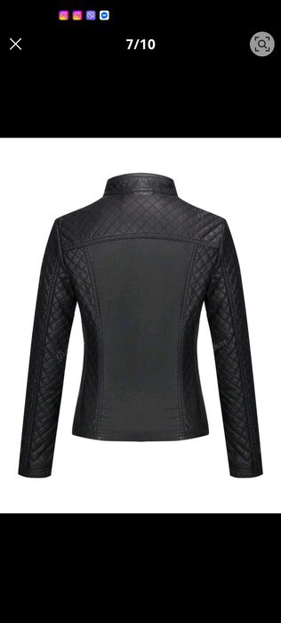 Черно кожено яке