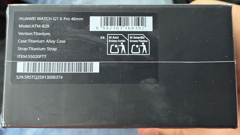 Huawei Watch GT 6 Pro Titanium гаранция БГ оператор