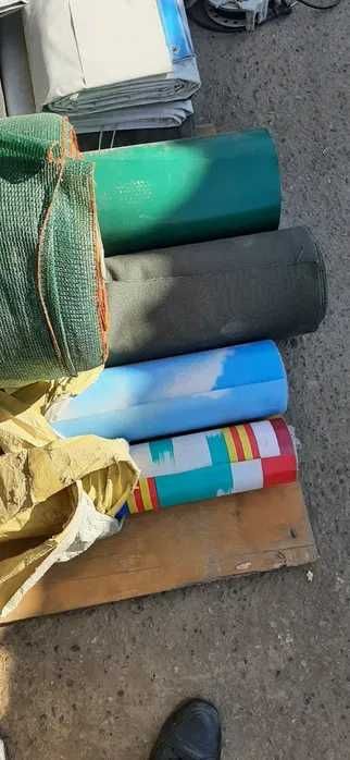 Б/У Баннер ПВХ Брезент Тент Укрывной Тарпаулин Укрывной Полог Оптом