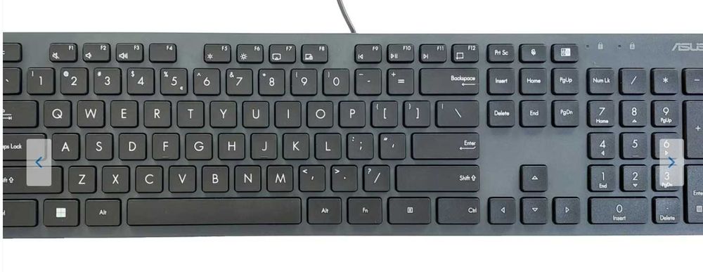 Kit tastatura si mouse ASUS 5112, pe USB, cu fir