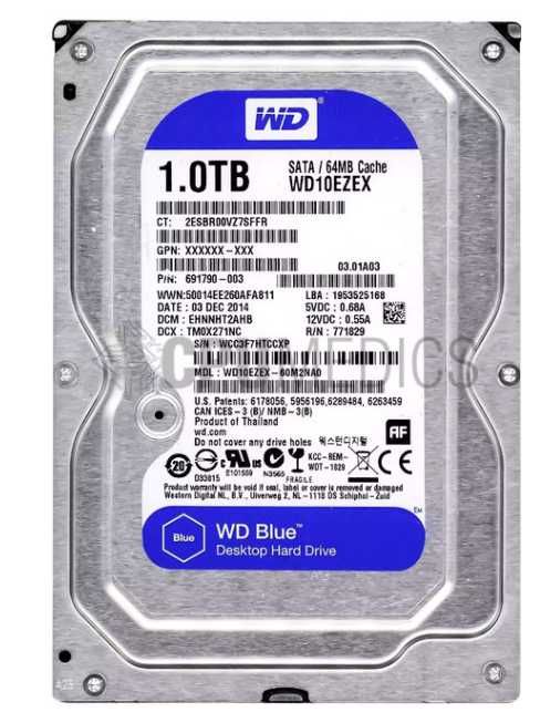 Vand HDD WD 1Tb 7200rpm