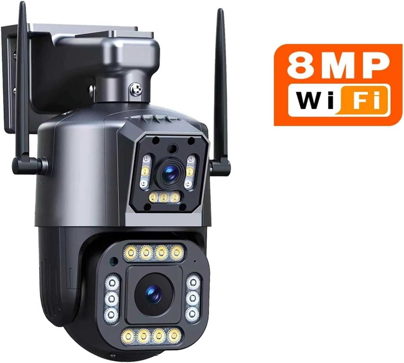 Tройна камера SIM карта 4G, PTZ, TSS-JT3-4G с 3 обектива, 5X Zoom