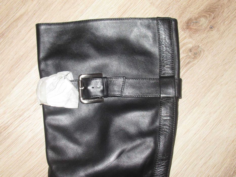 ЕСТЕСТВЕНА КОЖА--Страхотни ботуши--36 номер-Нови!!!