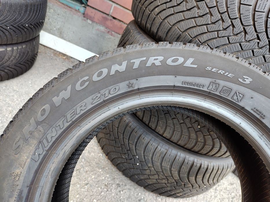 Продавам 4 зимни гуми 195/60/16 Pirelli