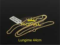 Bijuteria Royal CB : lant aur nou 14k unisex 2,11gr