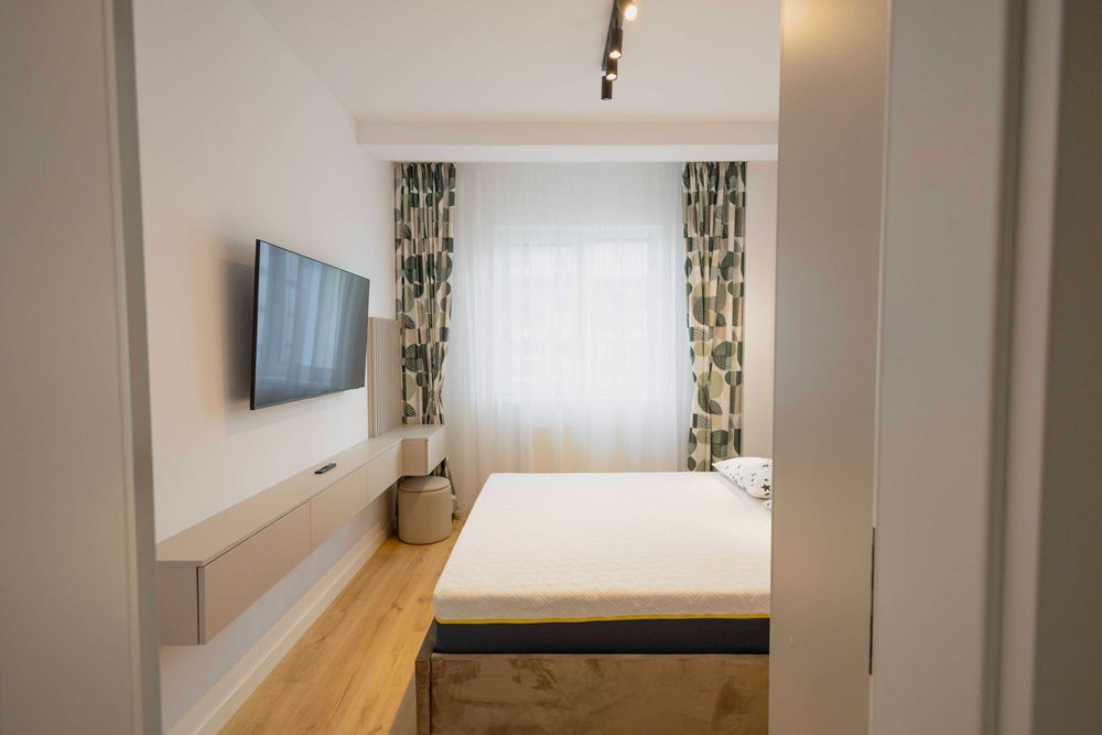 Apartament 2 camere, zona Cireșica, bloc nou cu garaj, prima chirie