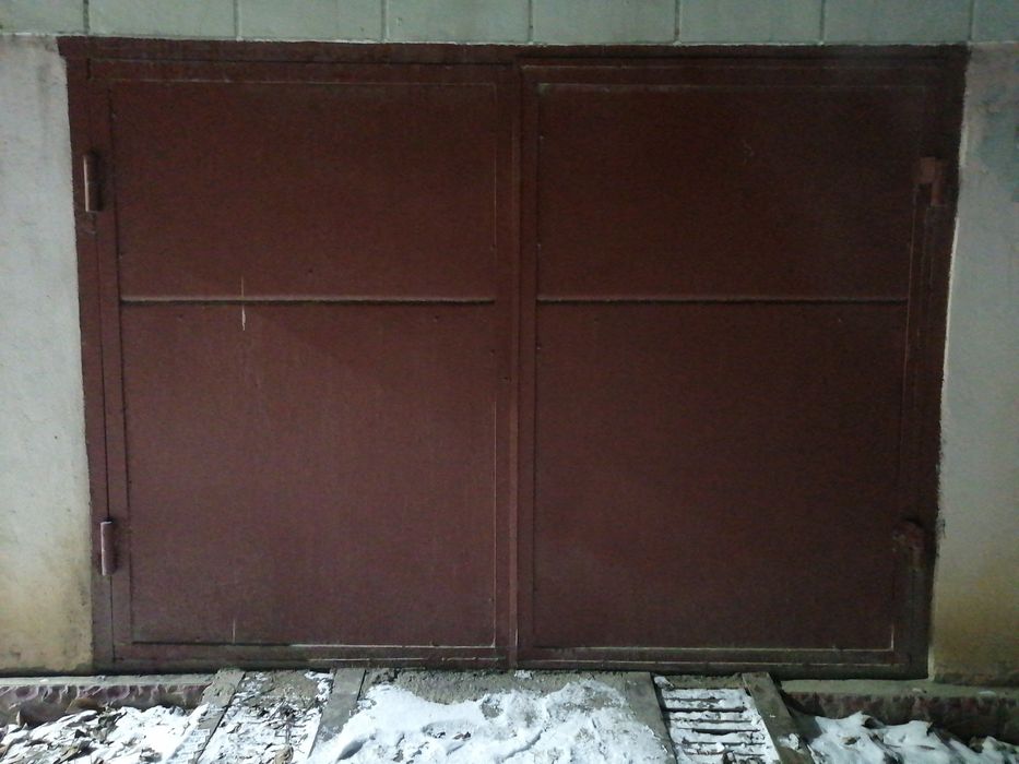 Ворота утеплённые в гараж