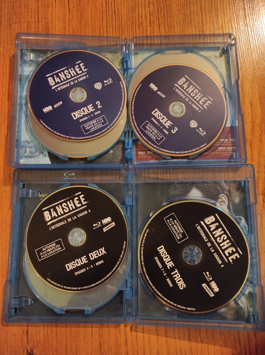 Banshee Complete Collection Blu-ray  engleză