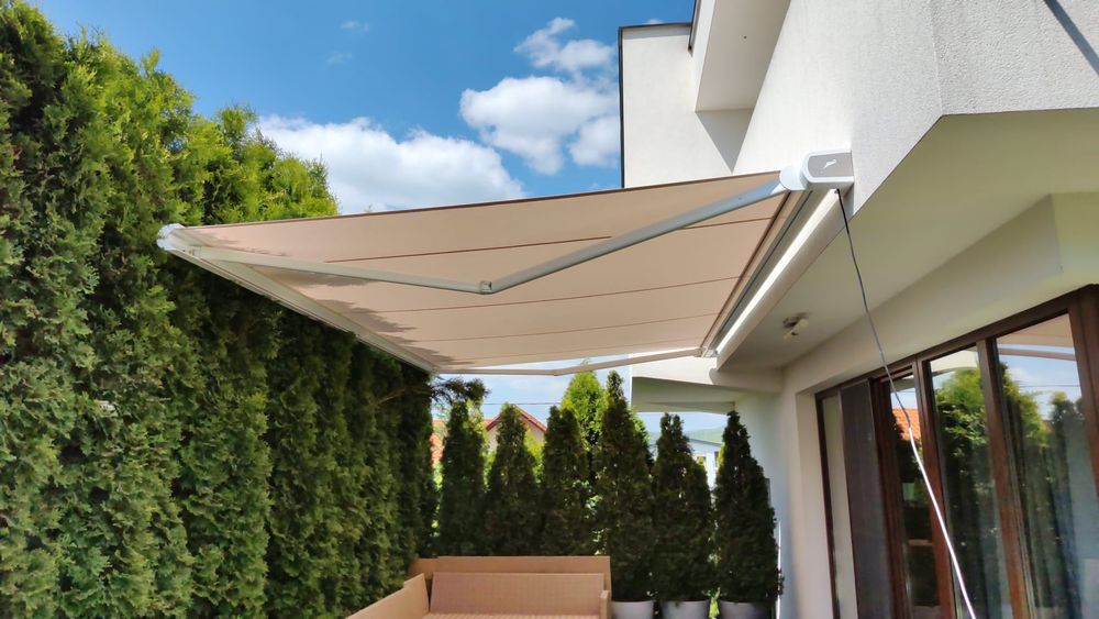 Copertine/Marchize retractabile. Casetate, Simple, Verticale, Zip