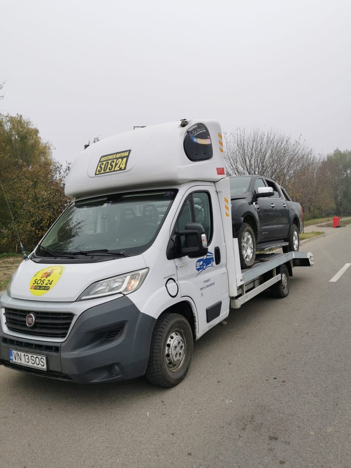 Platforma Tractări auto Focșani Vrancea